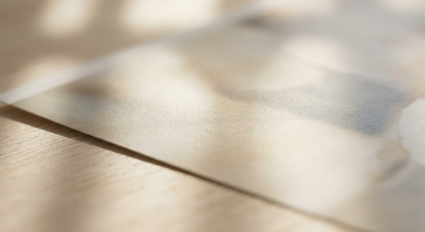 Lustre finish, up close